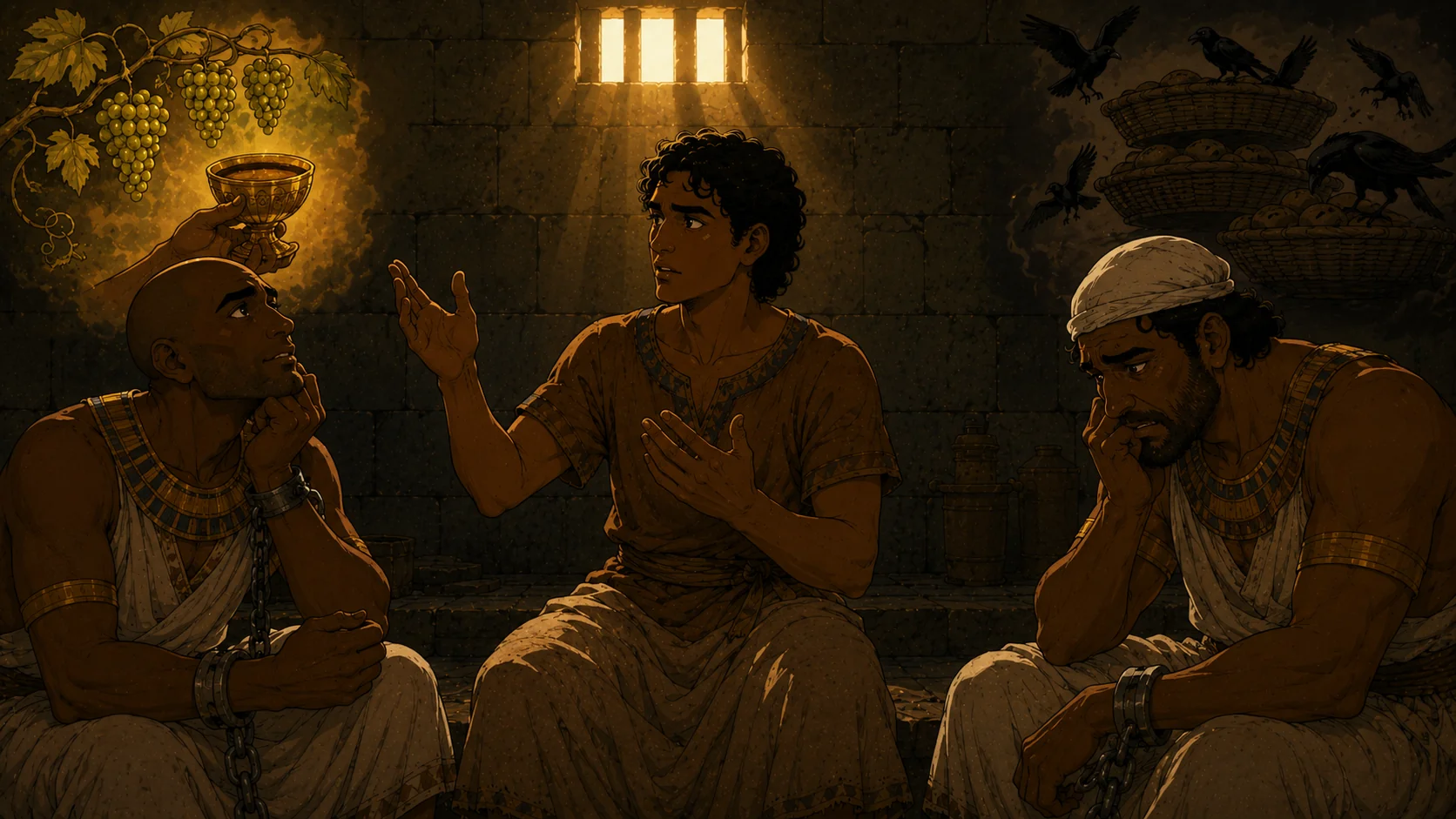 Joseph Interprets the Two Dreams